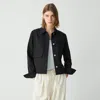 Theory Casual Jacket In Neoteric Twill In Black