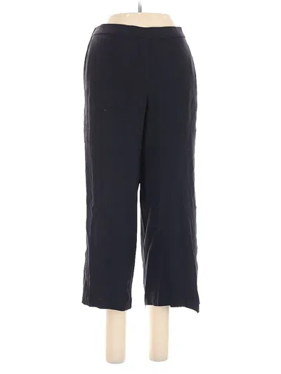 Pre-owned Theory Casual Pants In Black