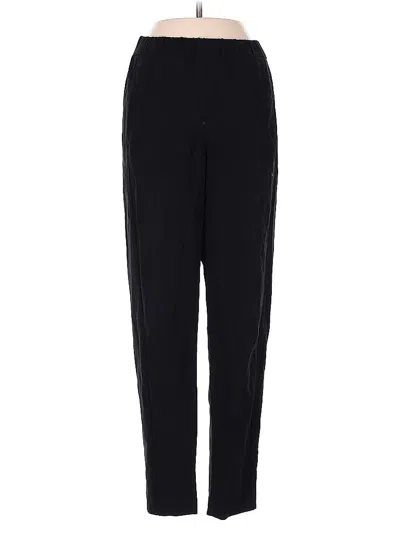 Pre-owned Theory Casual Pants In Black