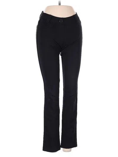 Pre-owned Theory Casual Pants In Black