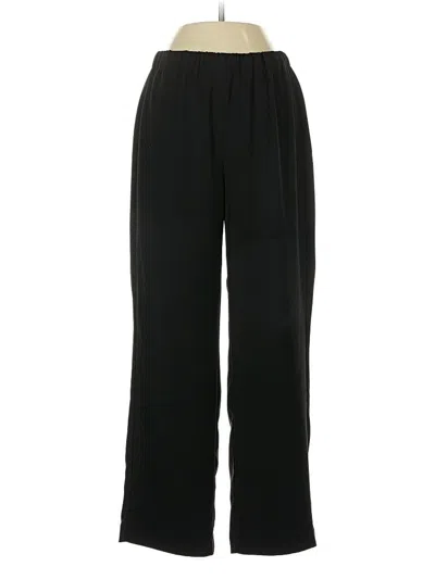 Pre-owned Theory Casual Pants In Black