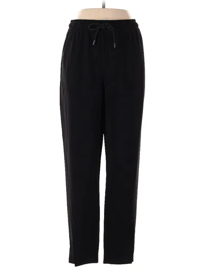 Pre-owned Theory Casual Pants In Black