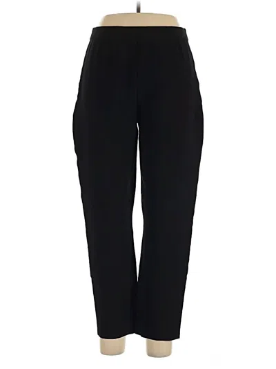 Pre-owned Theory Casual Pants In Black