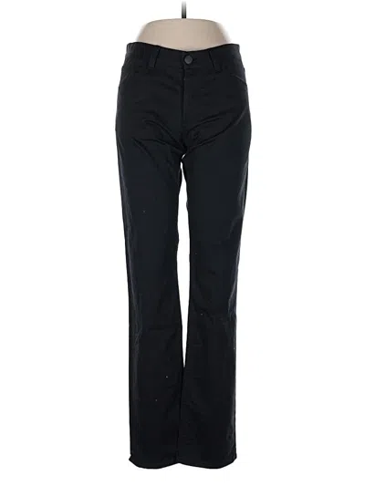 Pre-owned Theory Casual Pants In Black