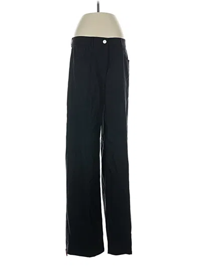 Pre-owned Theory Casual Pants In Black