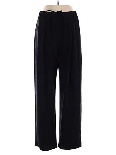 Pre-owned Theory Casual Pants In Black