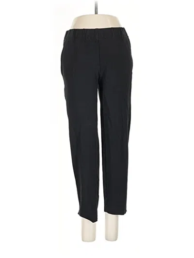 Pre-owned Theory Casual Pants In Black