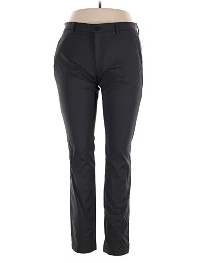 Pre-owned Theory Casual Pants In Black