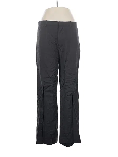 Pre-owned Theory Casual Pants In Black
