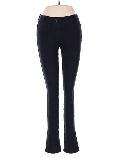 Pre-owned Theory Casual Pants In Blue