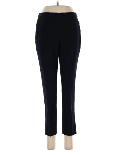 Pre-owned Theory Casual Pants In Blue