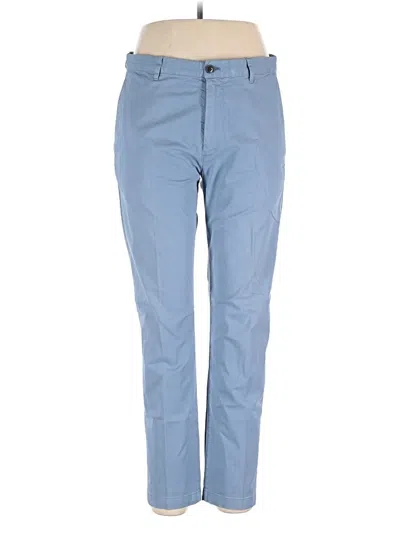 Pre-owned Theory Casual Pants In Blue