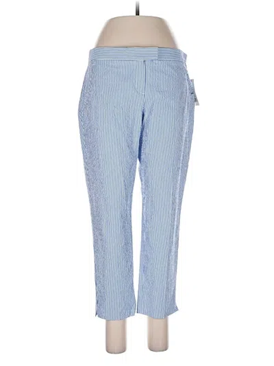 Pre-owned Theory Casual Pants In Blue