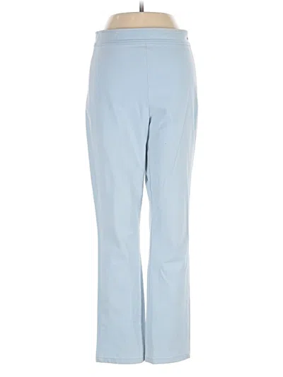 Pre-owned Theory Casual Pants In Blue