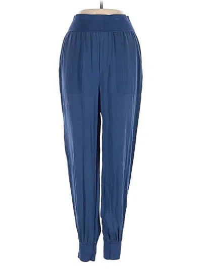 Pre-owned Theory Casual Pants In Blue