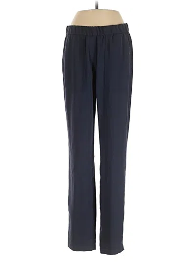 Pre-owned Theory Casual Pants In Blue