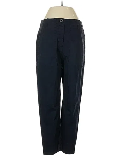 Pre-owned Theory Casual Pants In Blue