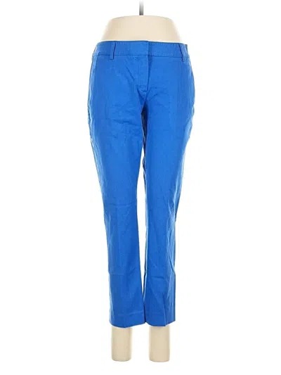 Pre-owned Theory Casual Pants In Blue