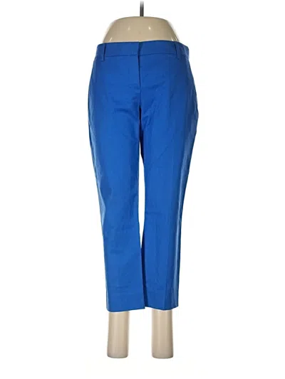 Pre-owned Theory Casual Pants In Blue