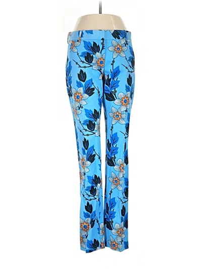 Pre-owned Theory Casual Pants In Blue