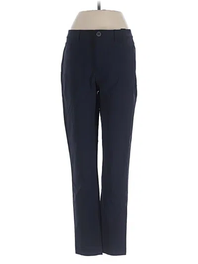 Pre-owned Theory Casual Pants In Blue