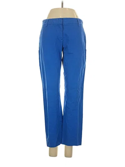 Pre-owned Theory Casual Pants In Blue