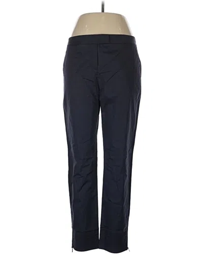 Pre-owned Theory Casual Pants In Blue