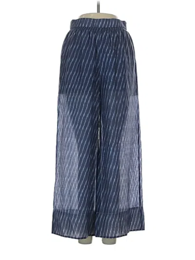 Pre-owned Theory Casual Pants In Blue
