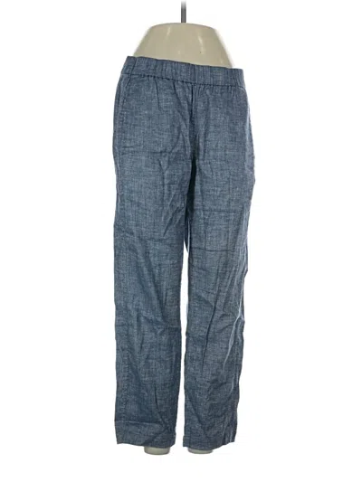 Pre-owned Theory Casual Pants In Blue