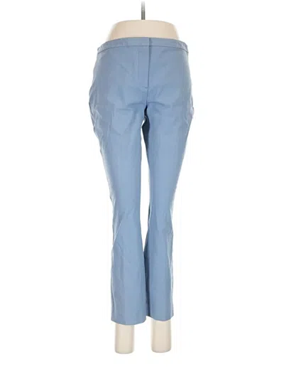 Pre-owned Theory Casual Pants In Blue
