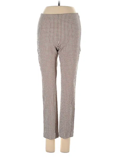 Pre-owned Theory Casual Pants In Brown