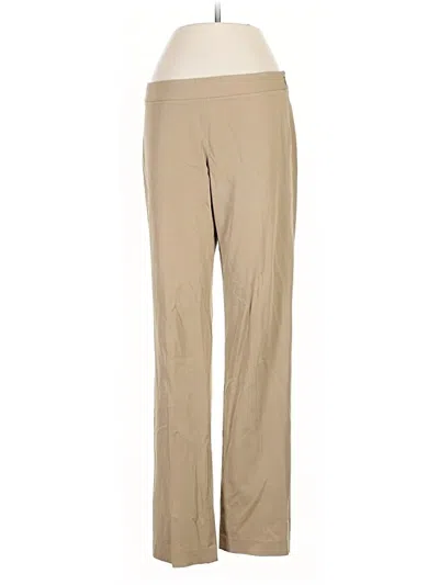 Pre-owned Theory Casual Pants In Brown
