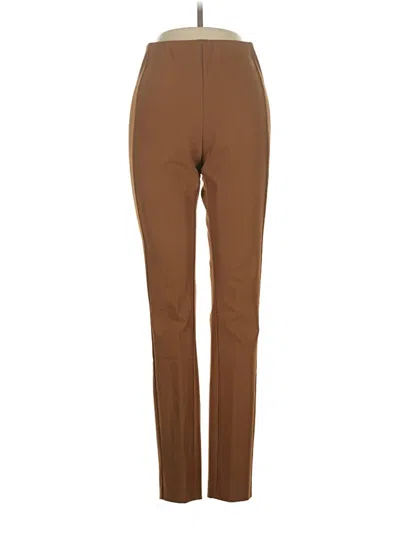 Pre-owned Theory Casual Pants In Brown