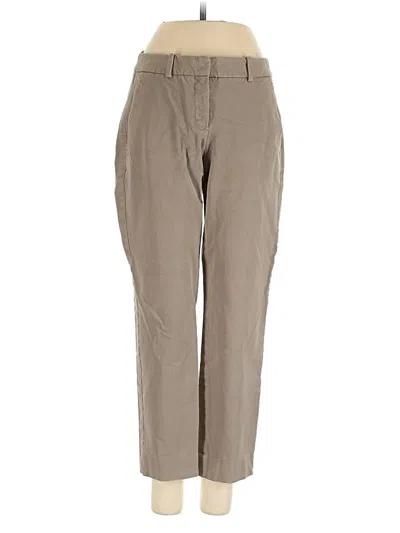 Pre-owned Theory Casual Pants In Brown