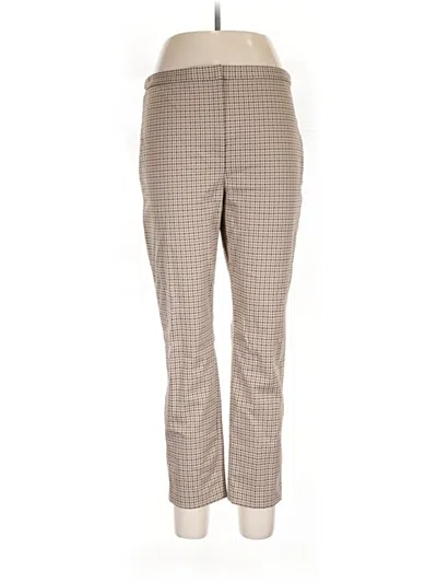 Pre-owned Theory Casual Pants In Brown