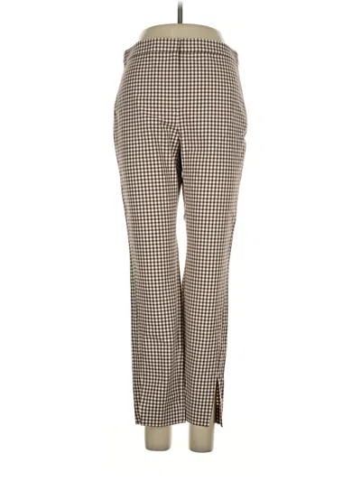 Pre-owned Theory Casual Pants In Brown