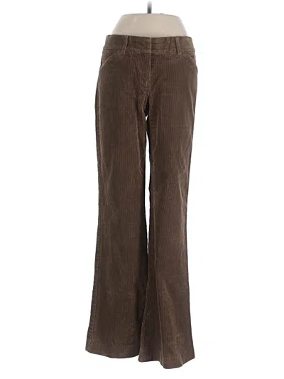 Pre-owned Theory Casual Pants In Brown