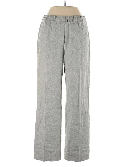 Pre-owned Theory Casual Pants In Gray