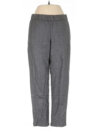 Pre-owned Theory Casual Pants In Gray