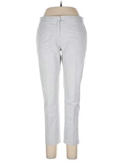 Pre-owned Theory Casual Pants In Gray