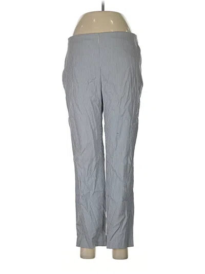 Pre-owned Theory Casual Pants In Gray