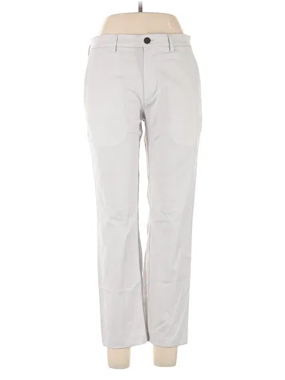 Pre-owned Theory Casual Pants In Gray