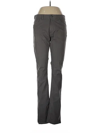 Pre-owned Theory Casual Pants In Gray