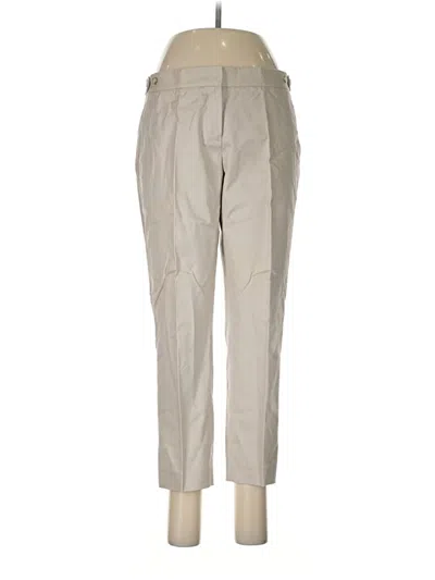 Pre-owned Theory Casual Pants In Gray