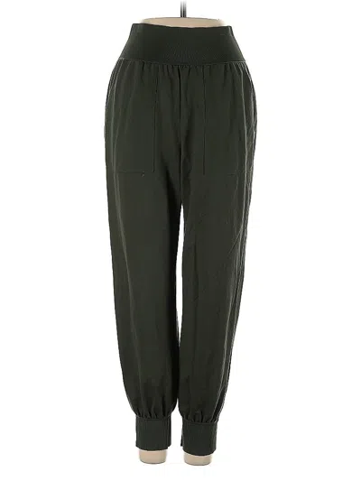 Pre-owned Theory Casual Pants In Green