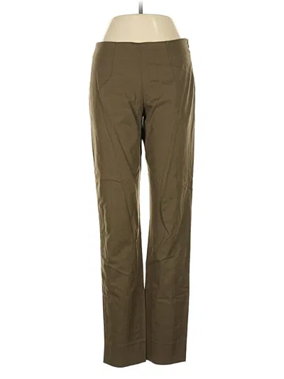 Pre-owned Theory Casual Pants In Green