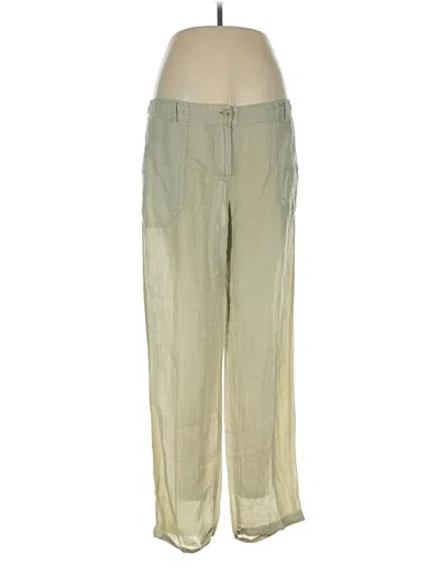 Pre-owned Theory Casual Pants In Green