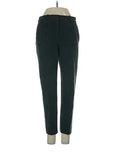 Pre-owned Theory Casual Pants In Green