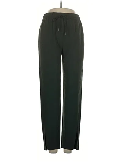 Pre-owned Theory Casual Pants In Green