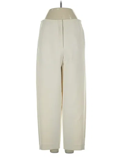 Pre-owned Theory Casual Pants In Ivory
